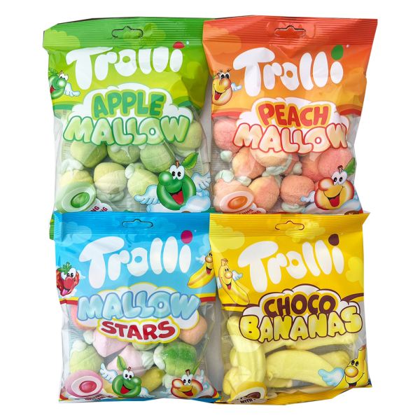 Маршмеллоу з джемом Trolli 150 г