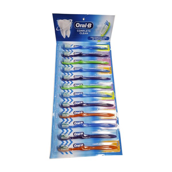 Зубна щітка OralB середня жорсткість 12 шт