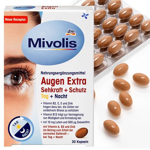 БАД комплекс для очей Mivolis Augen 30 шт