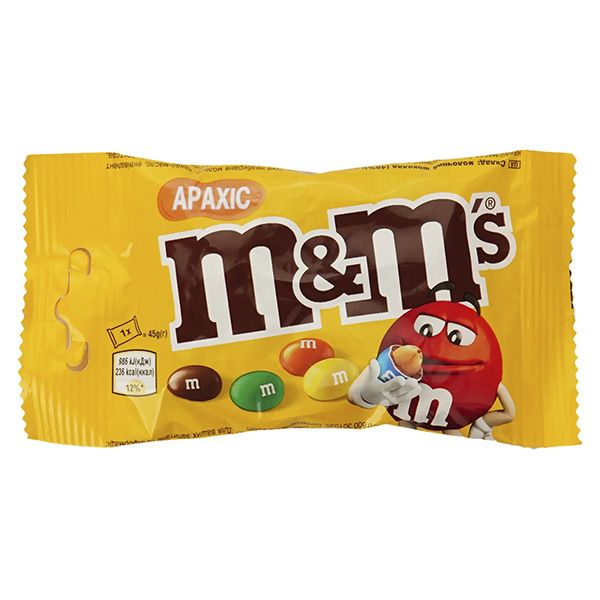 Драже M&M's з арахісом 45 г
