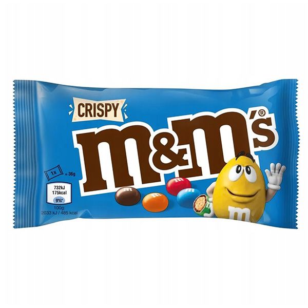 Драже M&M's з рисовими кульками 36г