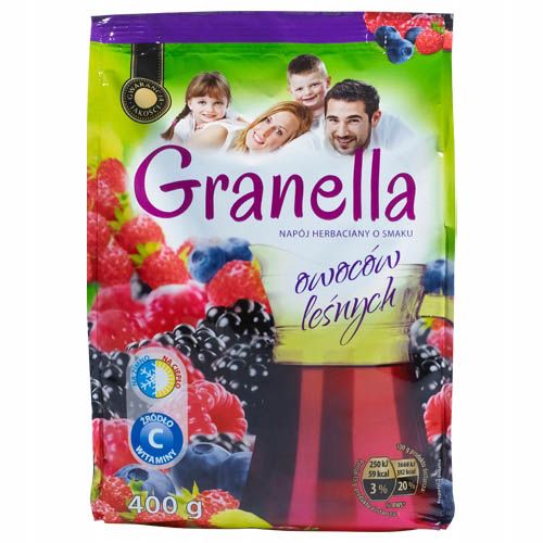 Чай гранульований Granella зі смаком лісові ягоди  400g
