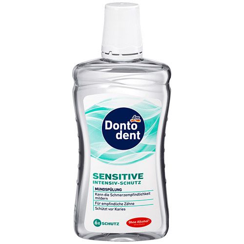 Рідина для полоскання порожнини рота Dontodent Sensitive 500 мл