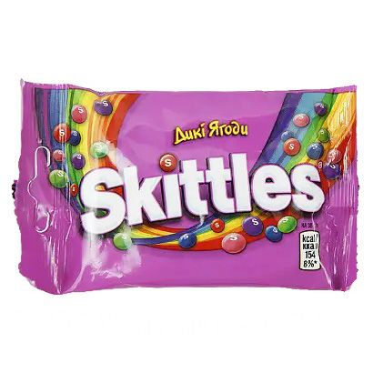 Драже смак лісова ягода Skittles wild berry 38g