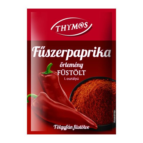 Паприка копчена мелена Thymos Fuszerpaprika füstölt paprikát 25 г