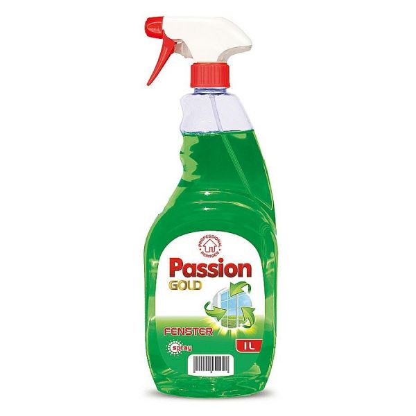 Засіб для миття вікон і скла Passion Gold з ароматом 1л