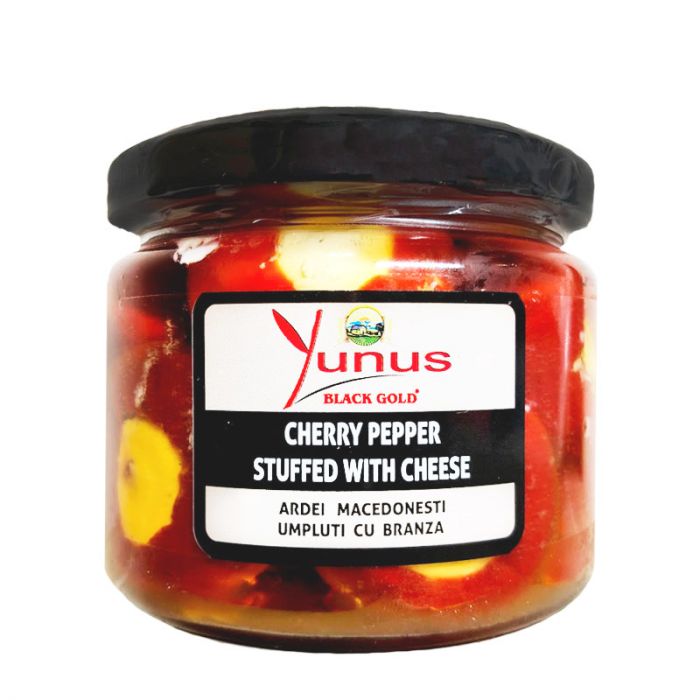 Перець черрі фарширований сиром Yunus 290 г
