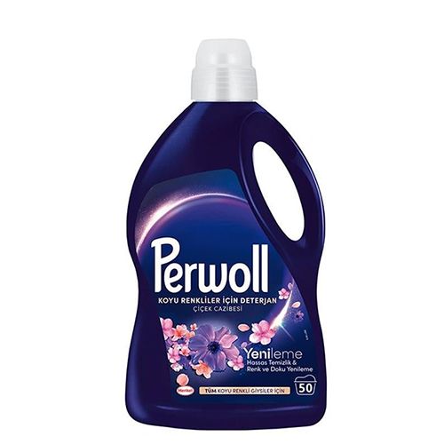 Гель для прання темних тканин Perwoll квітковий аромат 2,97 л (54 прання)
