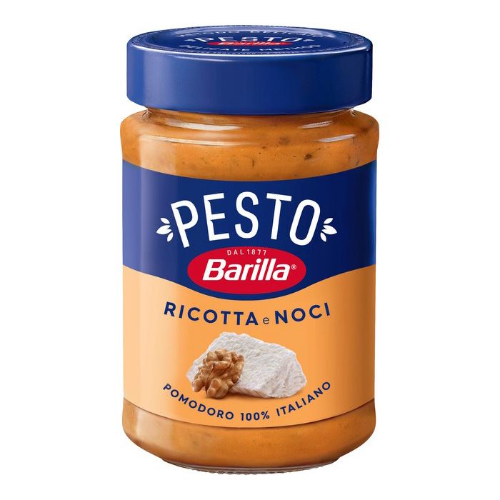 Соус песто томатний із сиром та горіхами Barilla Riccota e Noci 190г