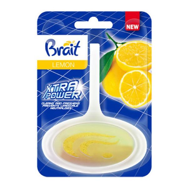 Підвіска для унітазу аромат лимона Brait Lemon 40 г