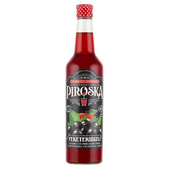 Сироп фруктовий з чорної смородини Piroska 700 мл