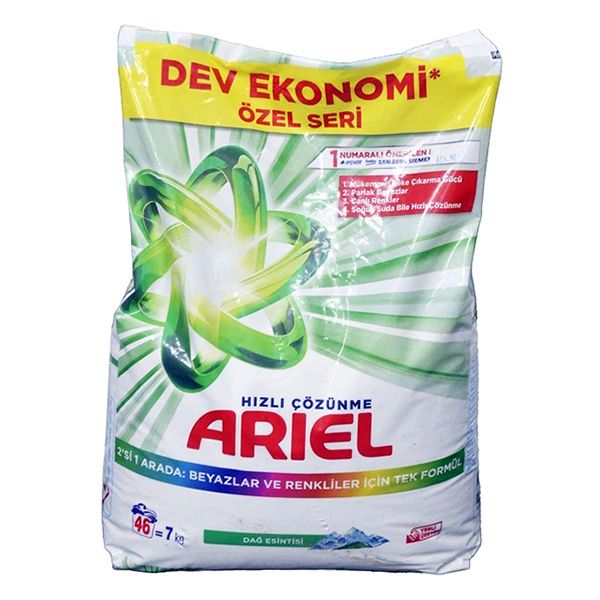 Порошок для універсального прання Ariel Гірське джерело 7 кг (46 прань)