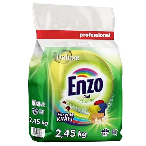 Порошок для прання кольорових речей в пакеті Enzo Color 2,45 кг (35 прань)