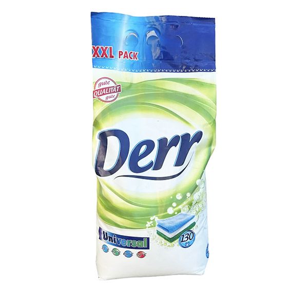 Порошок для прання світлих речей Derr 8.45кг (130 прань)