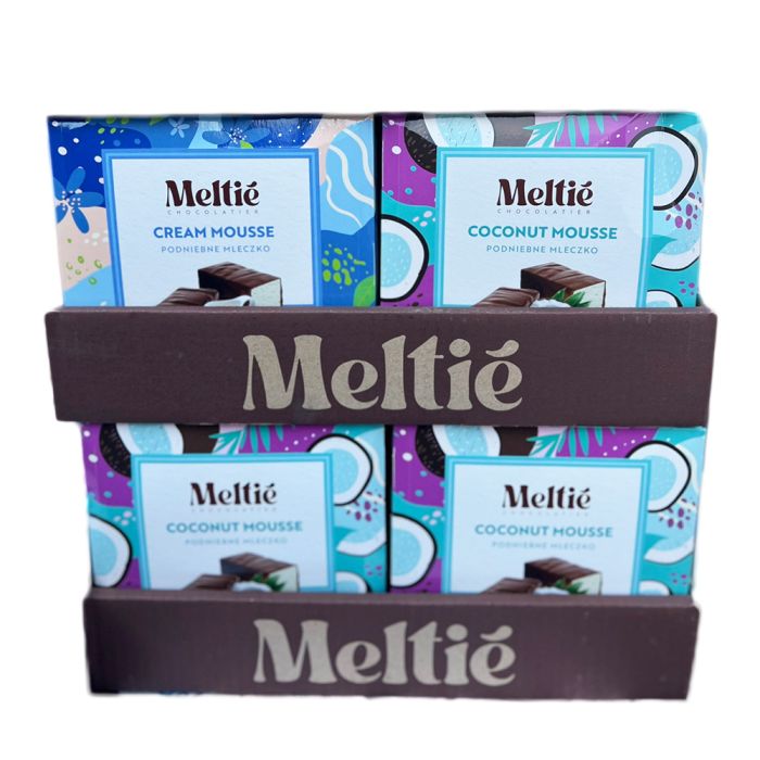Шоколадні цукерки пташине молоко з желе Meltie 400 г