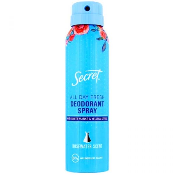 Жіночий аерозольний дезодорант Secret Rosewater 150 мл