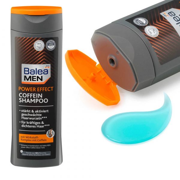 Чоловічий шампунь Balea Power Effect Coffein 250 ml