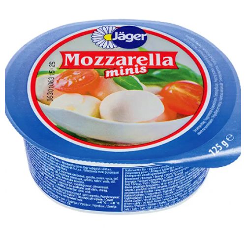 Сир Mozzarella mini Jager 125g
