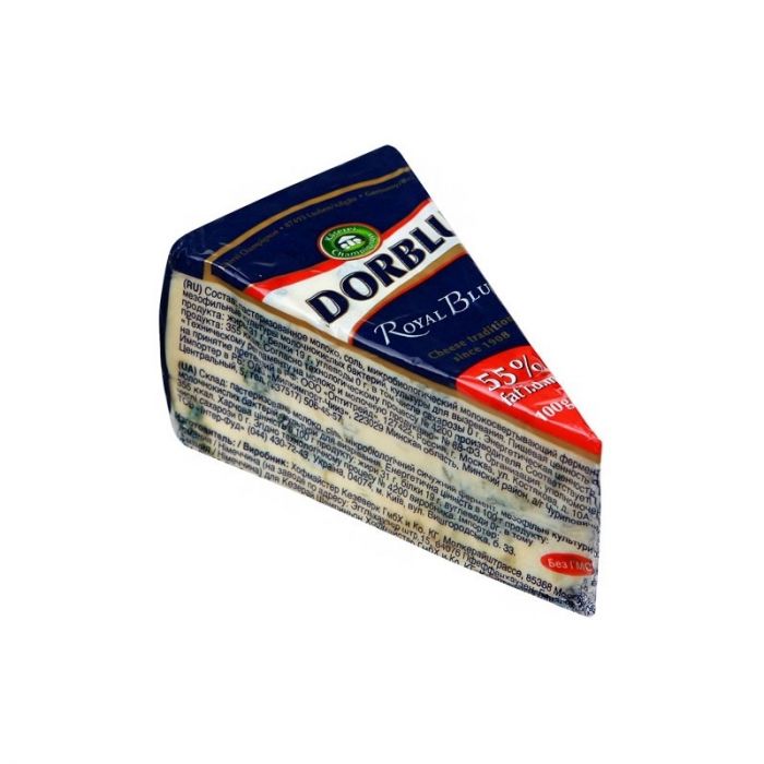 Сир з пліснявою DorBlu 55 % royal 100 г