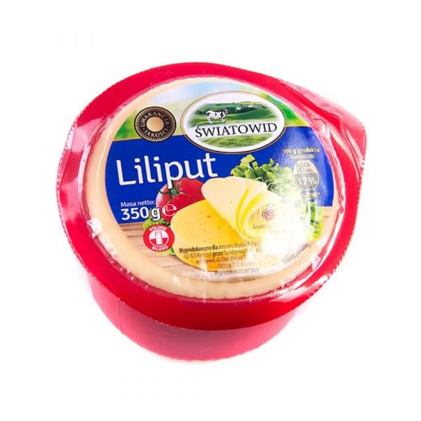 Сир сичужний твердий Swiatowid Liliput 350g