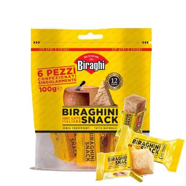 Сир пармезан снековий Gran Biraghi  Snack 100 г