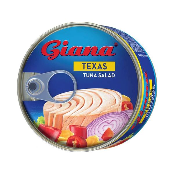 Готовий салат з тунцем і солодким перцем Giana Texas 185 г