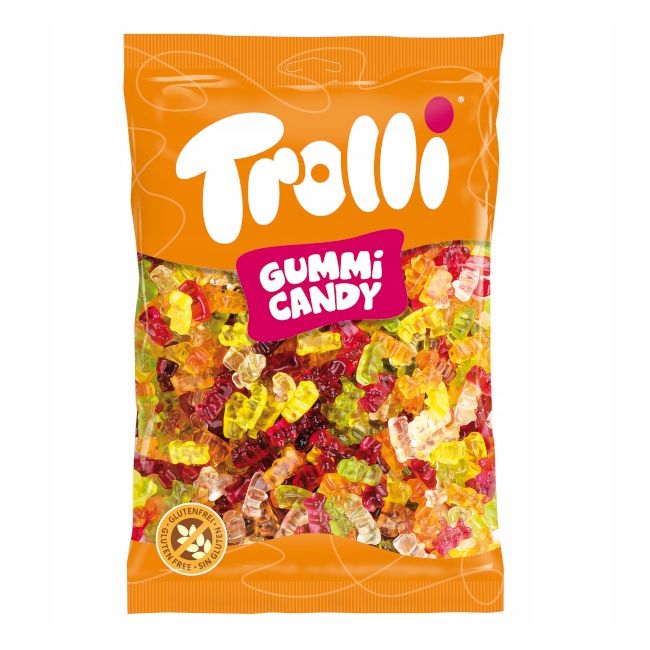 Желейні цукерки Trolli фруктові ведмедики 1кг