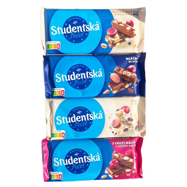 Шоколад Studentska Pecet 170 г