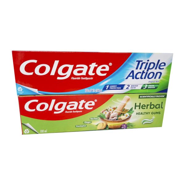 Зубна паста Colgate Triple Action, Herbal 100 мл