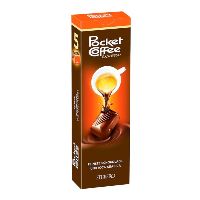 Шоколадні цукерки з кавою Ferrero Pocket Coffee Espresso 62г (5шт)