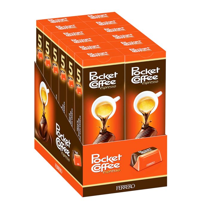 Шоколадні цукерки з кавою Ferrero Pocket Coffee Espresso 62г (5шт)