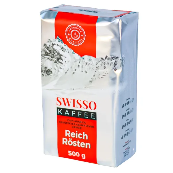 Кава мелена Swisso Reich rosten 500 г