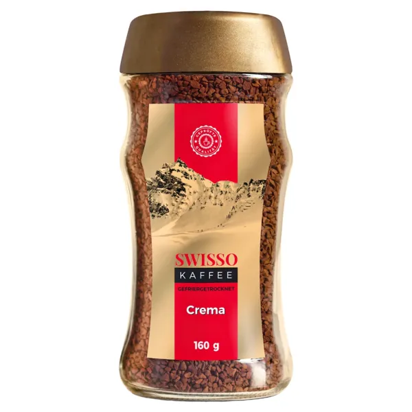 Кава розчинна Swisso Crema 160г