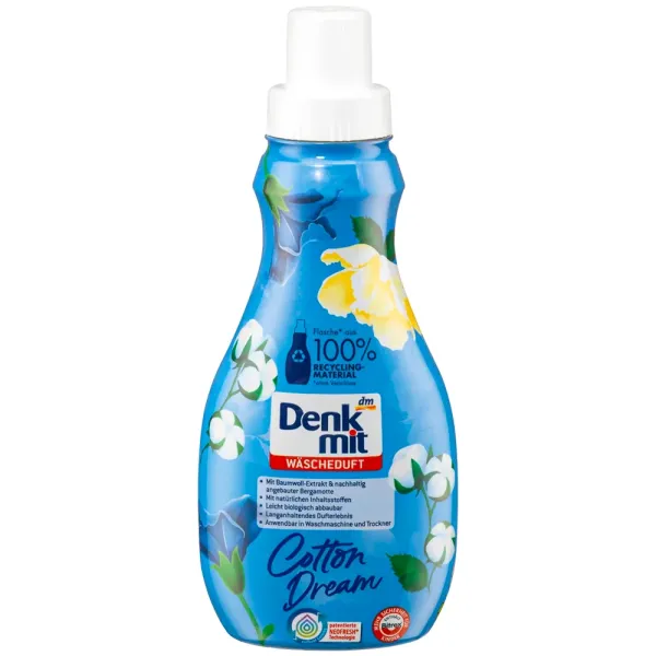 Концентрований кондиціонер для прання Denkmit Cotton Dream 400 мл
