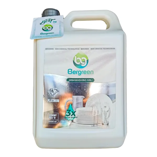 Гель для миття посуду платінум Bergreen 5 л