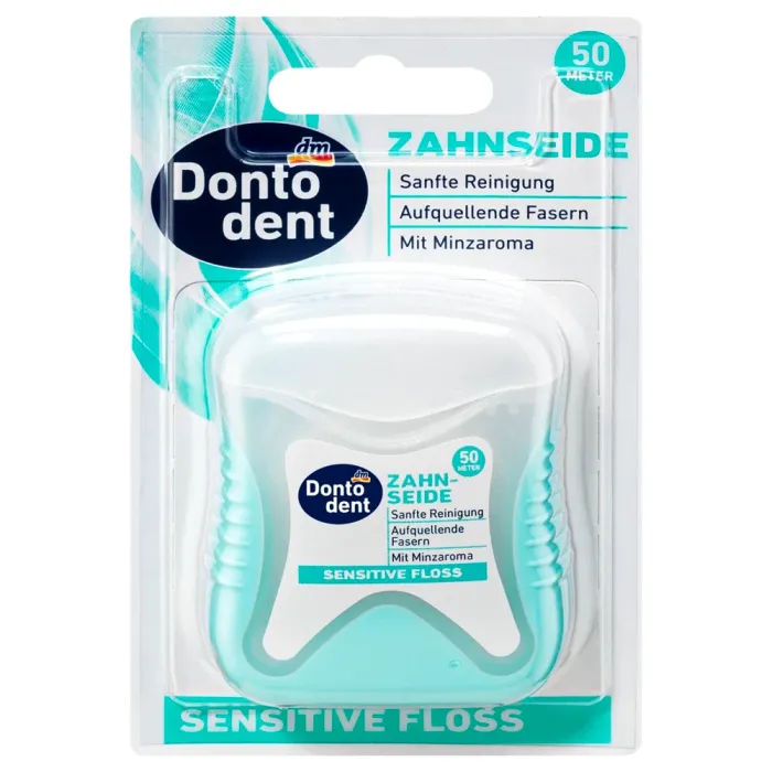 Зубна нитка Dontodent Sensetive 50 м