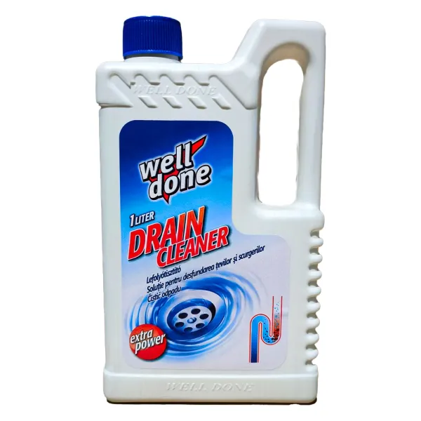 Гель для очищення зливних стоків Well Done Drain Cleaner 1 л