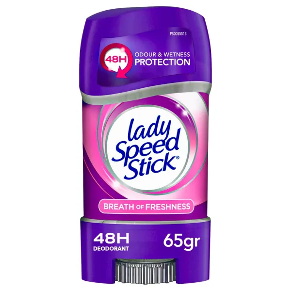 Жіночий гелевий антиперспірант Lady Speed Stick Подих свіжості 65 г