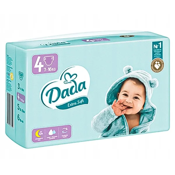 Підгузки Dada Extra soft розмір 4, 48 шт