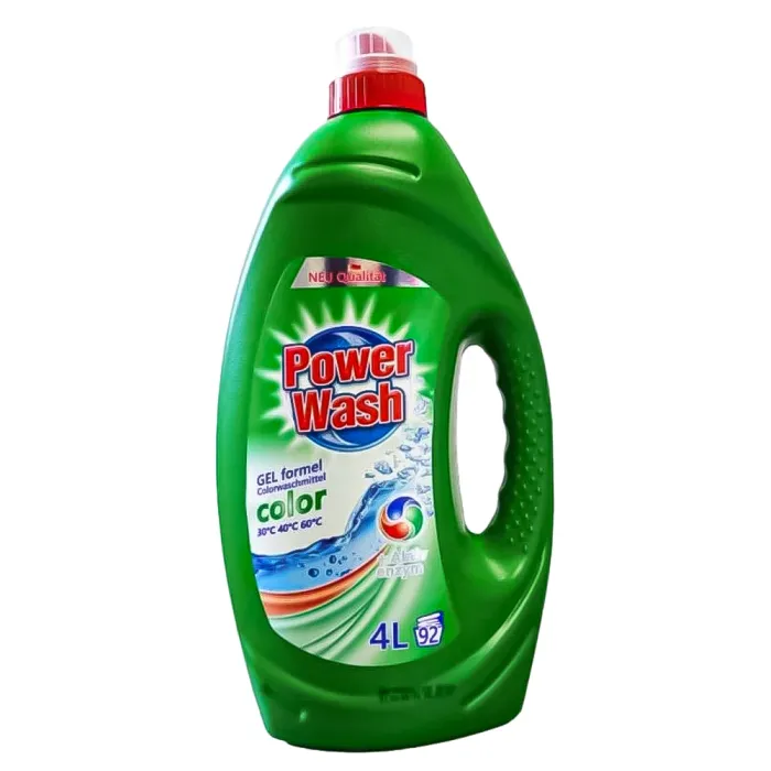 Гель для прання кольорових речей Power wash 4 л (92 прання)