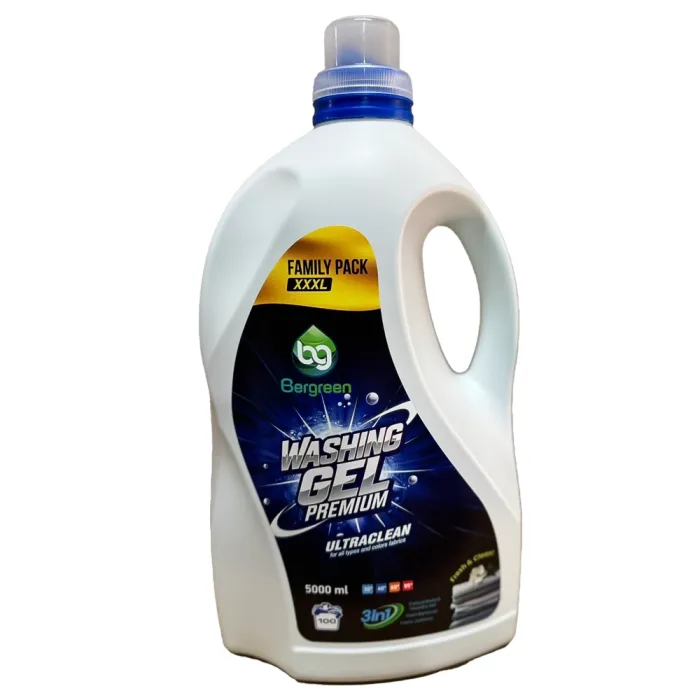 Гель для прання з плямовивідником Bergreen Ultraclean 5 l