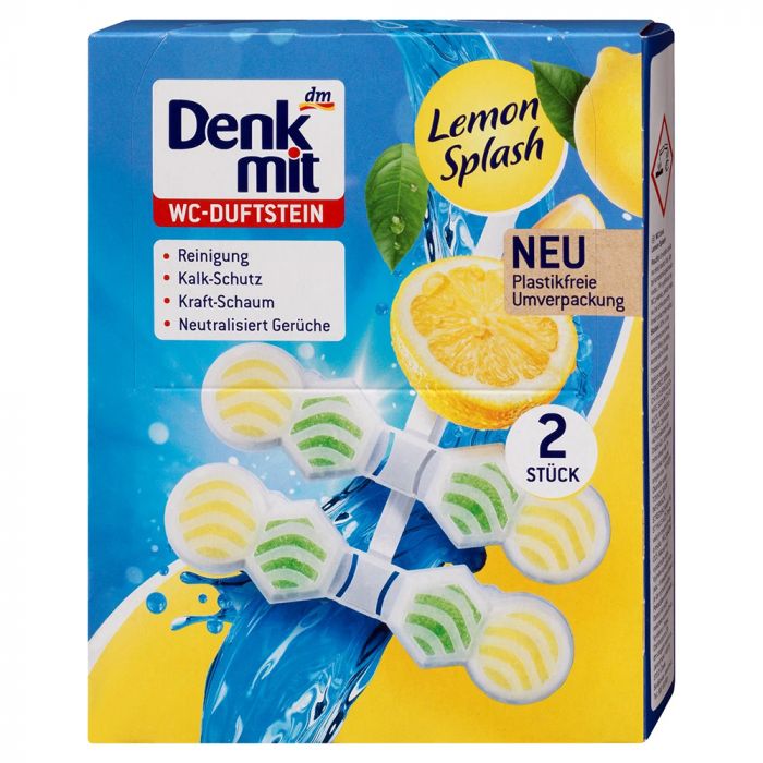 Підвіска для унітазу Denkmit multi-active Lemon Splash 2 шт