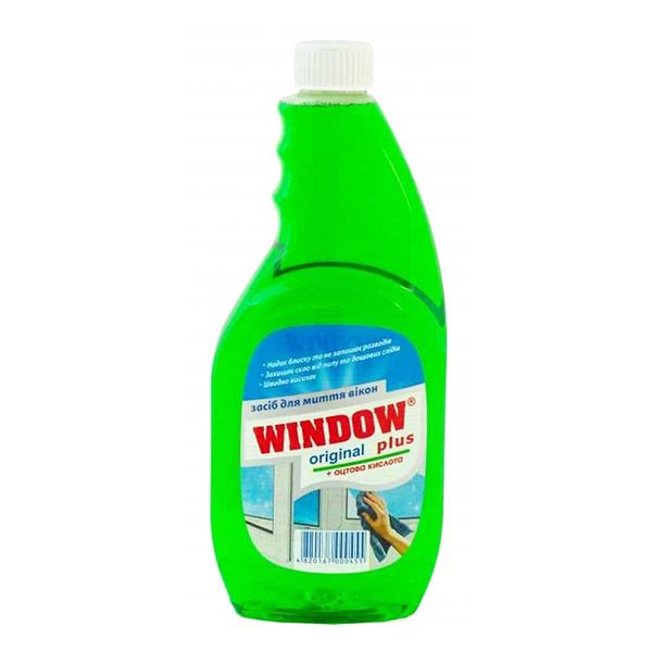 Змінна ємність для миття вікон і скла Window Plus з ароматом 400 мл