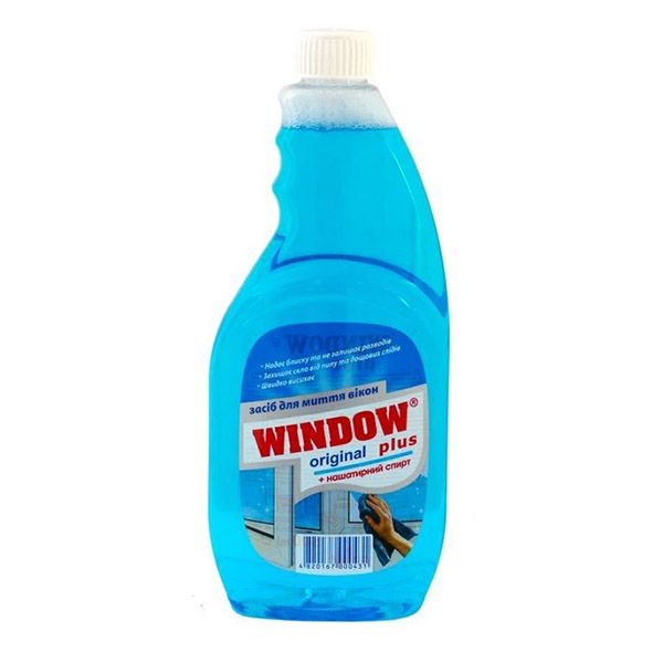 Змінна ємність для миття вікон і скла Window Plus з ароматом 400 мл