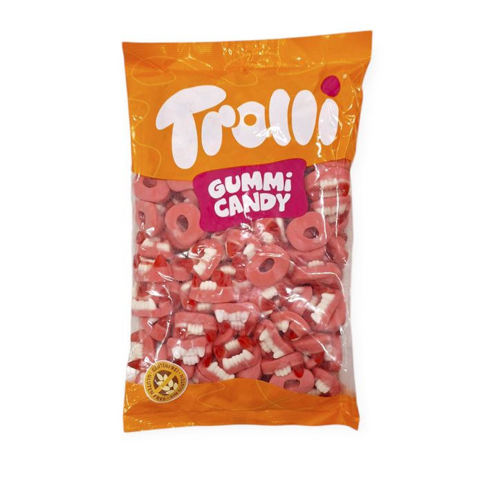 Желейні цукерки Trolli щелепи 1кг