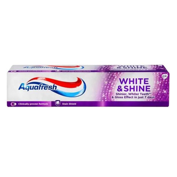 Зубна паста відбіліюча Aquafresh white & shine 100 мл