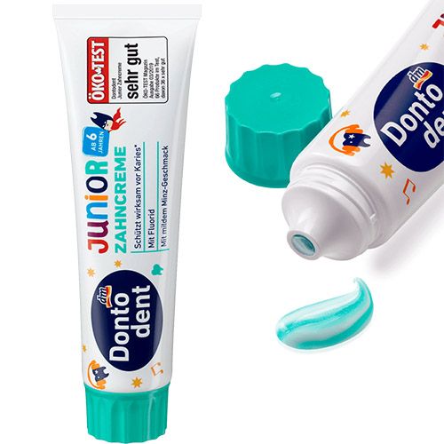 Дитяча зубна паста Dontodent Junior 6-12 100 мл