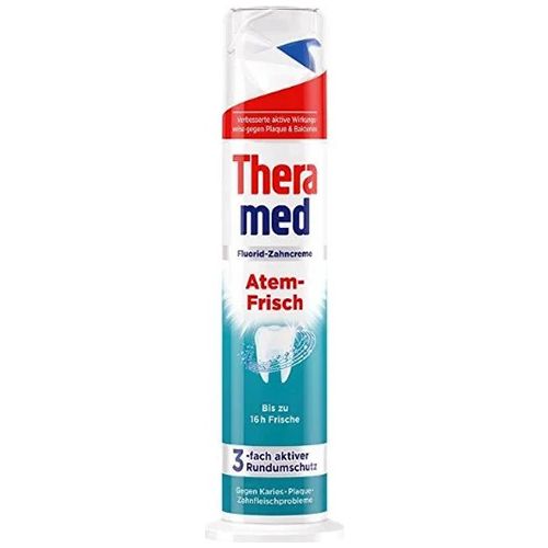 Зубна паста з дозатором Theramed свіжий подих 100 мл